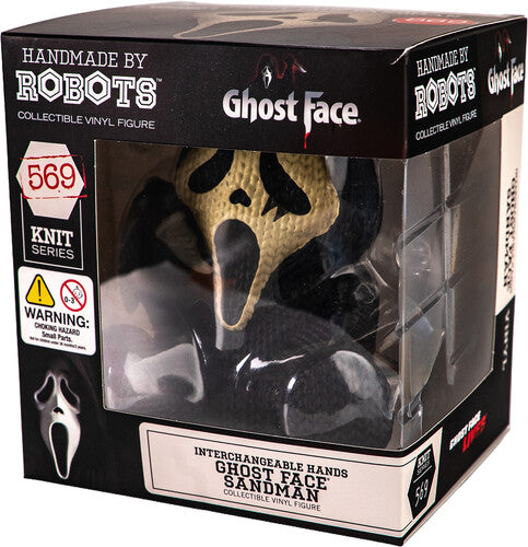Handmade by Robots -Ghost Face Sandman with Interchangeable Hand Vinyl Figure