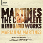 the album cover for Idith KormanMeshulam - Martines: Complete Keyboard Works