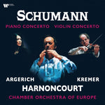 the album cover for Martha Argerich/ Kremer,Gidon - Schumann: Piano Concerto & Violin Concerto