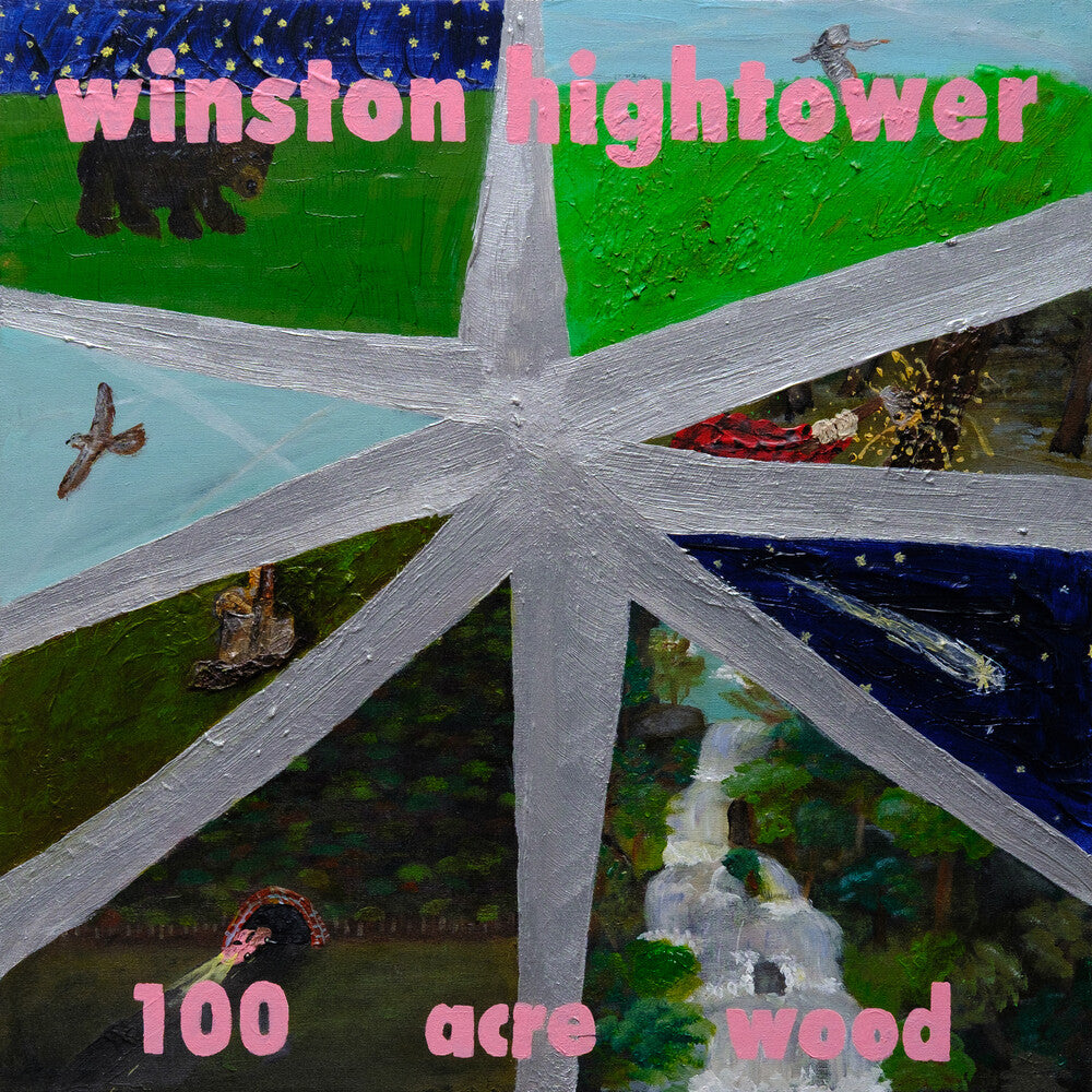 the album cover for Winston Hightower - 100 Acre Wood