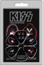 Kiss - Faces - Guitar Picks (6 Pack)