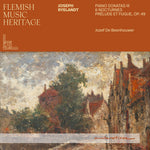 the album cover for Jozef BeenhouwerDe - Flemish Music Heritage - Ryelandt: Pno Sons Iii