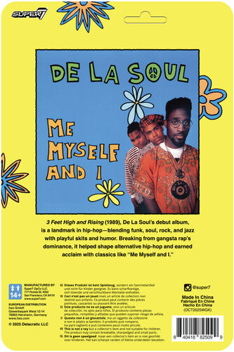 Super7 - De La Soul - ReAction Figures Wv1 - David Trugoy the Dove Jolicoeur (Me, Myself & I)