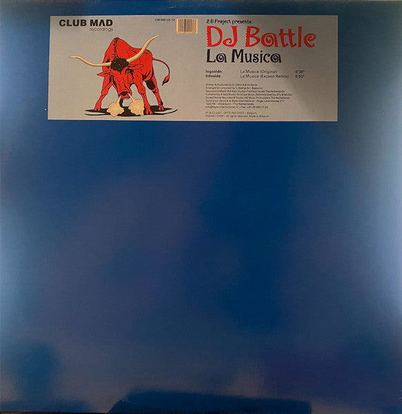 DJ Battle : La Musica (12")