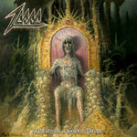 the album cover for Zerre - Rotting On A Golden Throne (Uk)