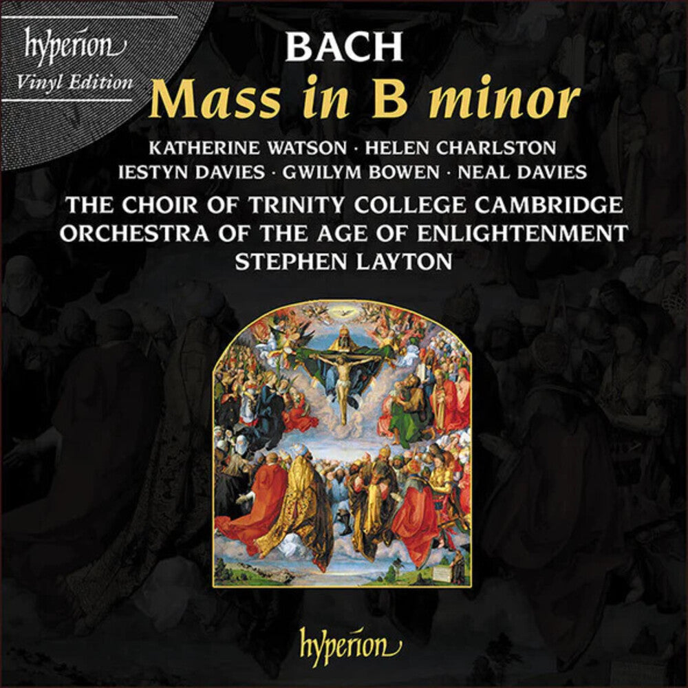 the album cover for Bach / Stephen Layton/ Orchestra Of The Age Of - Bach: Mass In B Minor Bwv 232 (Uk)