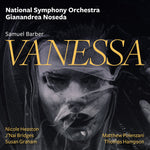 the album cover for National Symphony Orchestra / Gianandrea Noseda - Barber: Vanessa