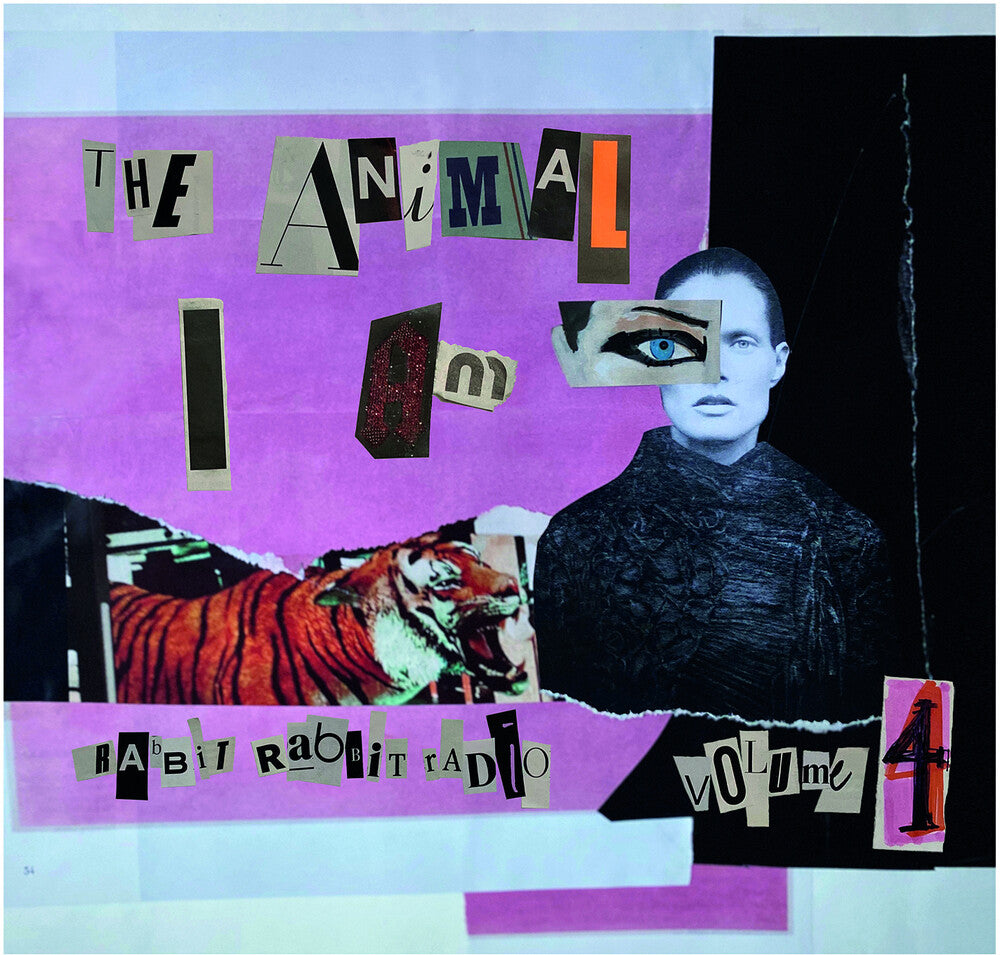the album cover for Rabbit Rabbit Radio - Volume 4: The Animal I Am