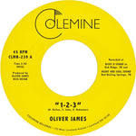 the album cover for Oliver James - 1-2-3 / Nothing Is Forever