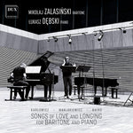 the album cover for Mikolaj Zalasinski - Karlowicz Maklakiewicz Baird: Songs Of Love
