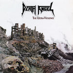 the album cover for Death Angel - Ultra-Violence - Remastered - Smoking Crater