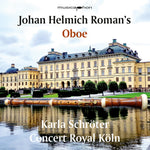 the album cover for Karla Schroter - Johan Helmich Roman's Oboe
