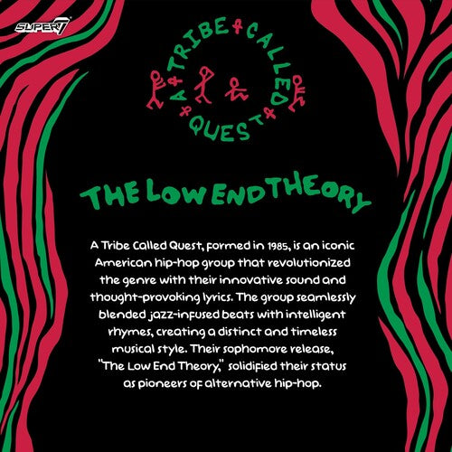 Super7 - A Tribe Called Quest - ReAction Figures Wv2 - The Low End Theory (3-Pack)