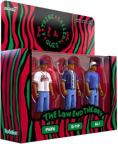 Super7 - A Tribe Called Quest - ReAction Figures Wv2 - The Low End Theory (3-Pack)