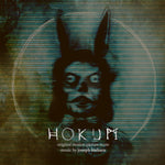 the album cover for Joseph Bishara - Hokum (honeymoon Suite Pearlescent Blood-red & Black Swirled Vinyl)