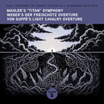 the album cover for Ljubljana Symphony Orchestra - The Treasury of Great Classics - Viennese Masters - Vol. 5. Mahler's "Titan" Symphony, Weber's Der Freischütz Overture, Von Sup