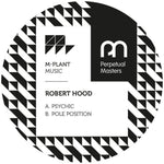 the album cover for Robert Hood - Psychic/pole Position