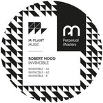 the album cover for Robert Hood - Invincible