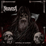 the album cover for Nervosa - Downfall of Mankind