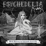the album cover for Mick & Amanda Acevedo Harvey - Psychedelia in White