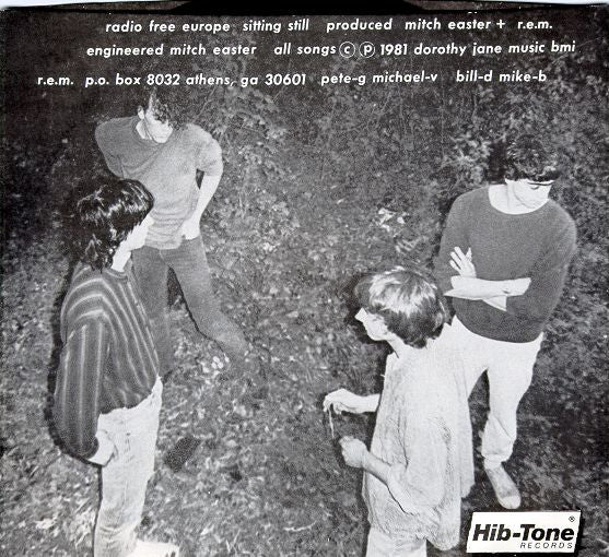 R.E.M. : Radio Free Europe (7", Single, RP)