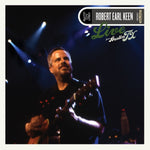 the album cover for Robert KeenEarl - Live From Austin, Tx (Gate)