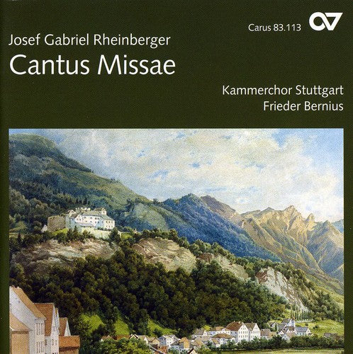 the album cover for Rheinberger - Cantus Missae
