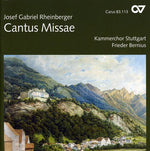 the album cover for Rheinberger - Cantus Missae