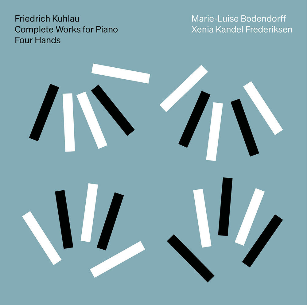 the album cover for Xenia FrederiksenKandel - Complete Works For Pno Four Hands