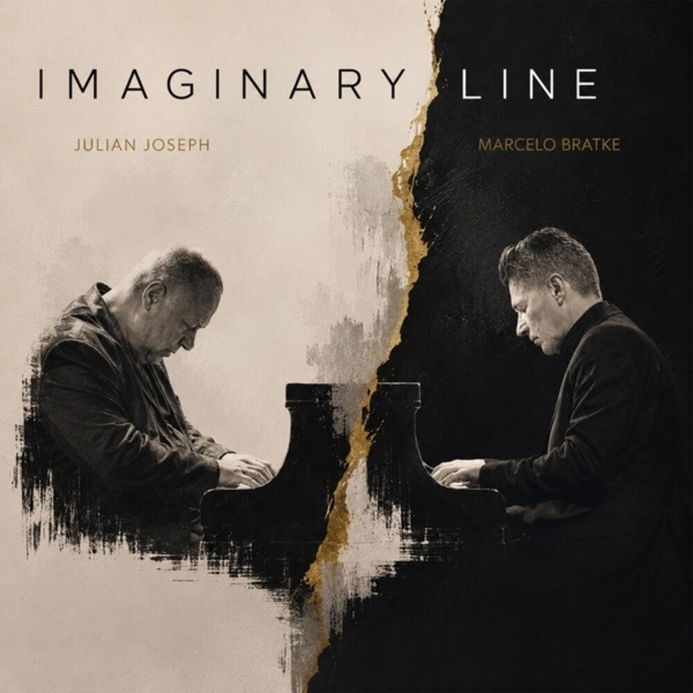 the album cover for Julian Joseph/ Bratke,Marcelo - Imaginary Line