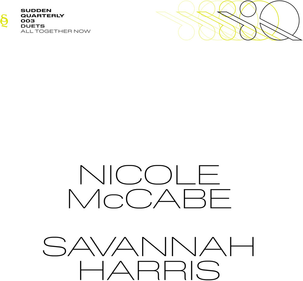 the album cover for Nicole Mccabe/ Harris,Savannah - All Together Now