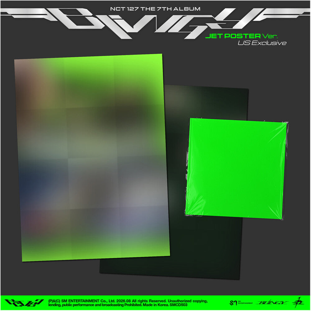 NCT 127 - 7th Album Blingy (Jet Poster Ver.) (CD)– Josey Records