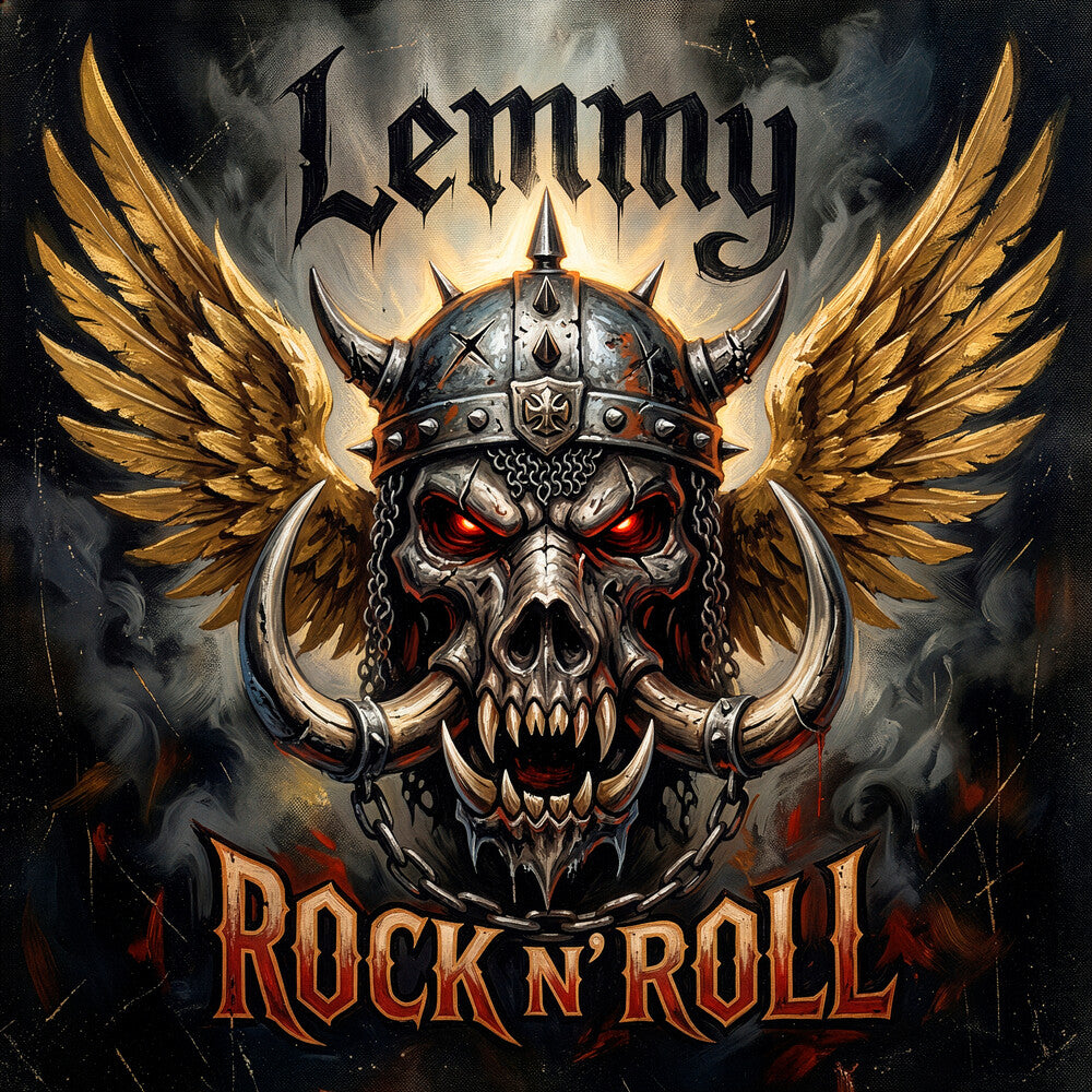 the album cover for Various Artists - Lemmy - Rock N Roll