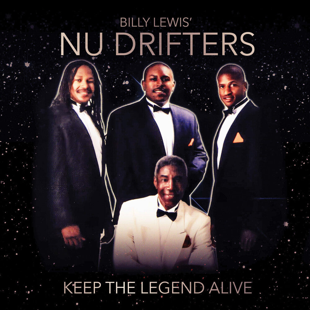 the album cover for Billy Lewis' Nu Drifters - Keep The Legend Alive (Mod)