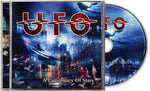 the album cover for UFO - A Conspiracy Of Stars