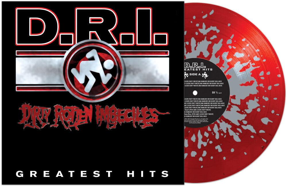 the album cover for D.R.I. - Greatest Hits