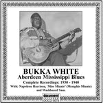 the album cover for Bukka White - Aberdeen Mississippi Blues