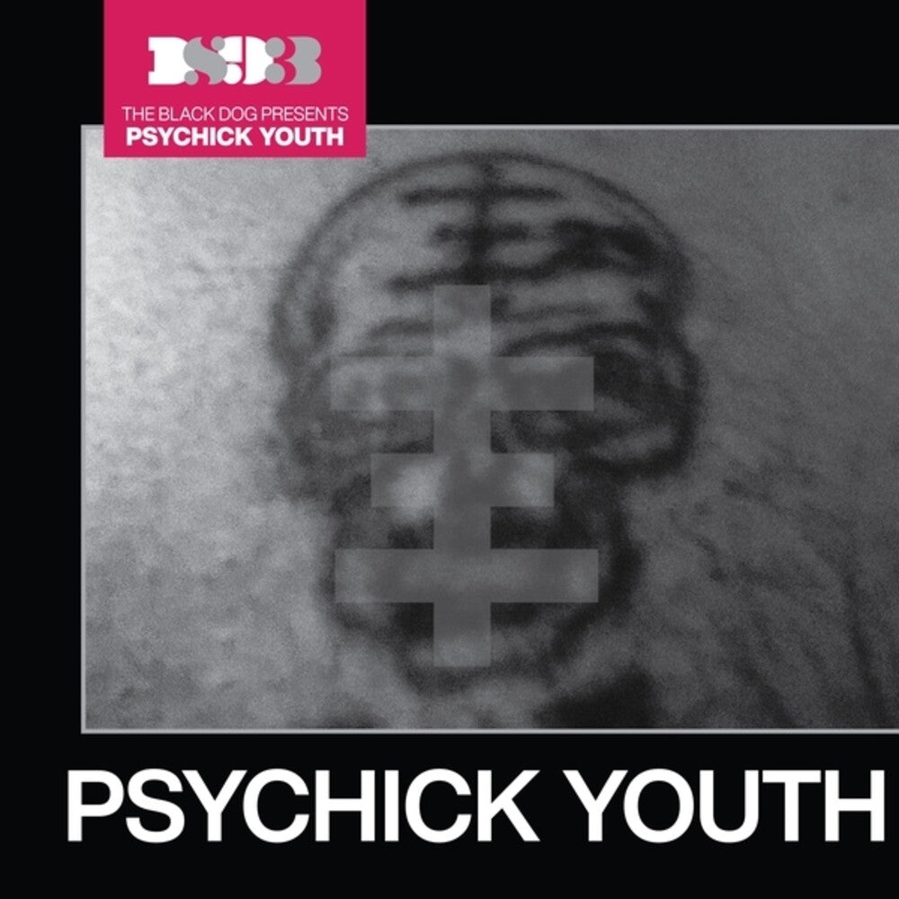 the album cover for Black Dog - Psychick Youth