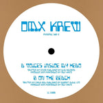 the album cover for Dmx Krew - Voices Inside My Head On The Beach