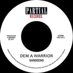 the album cover for Sandeeno - Dem a Warrior