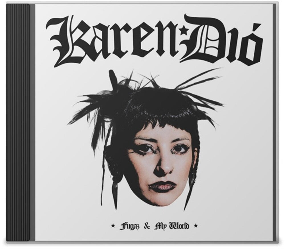 the album cover for Karen Dio - Fugaz & My World