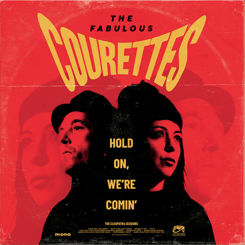 the album cover for The Courettes - Hold On, We're Comin' - Deluxe Edition