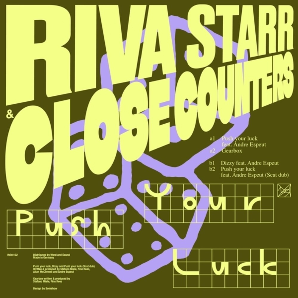 the album cover for Riva Starr/ Close Counters - Push Your Luck (Ep)