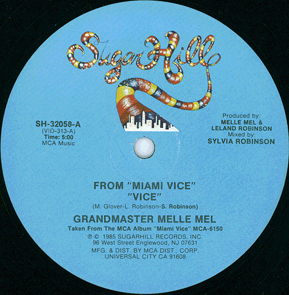 Grandmaster Melle Mel : Vice (12")