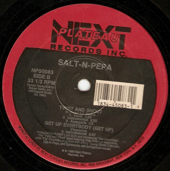 Salt 'N' Pepa : Get Up Everybody (12")