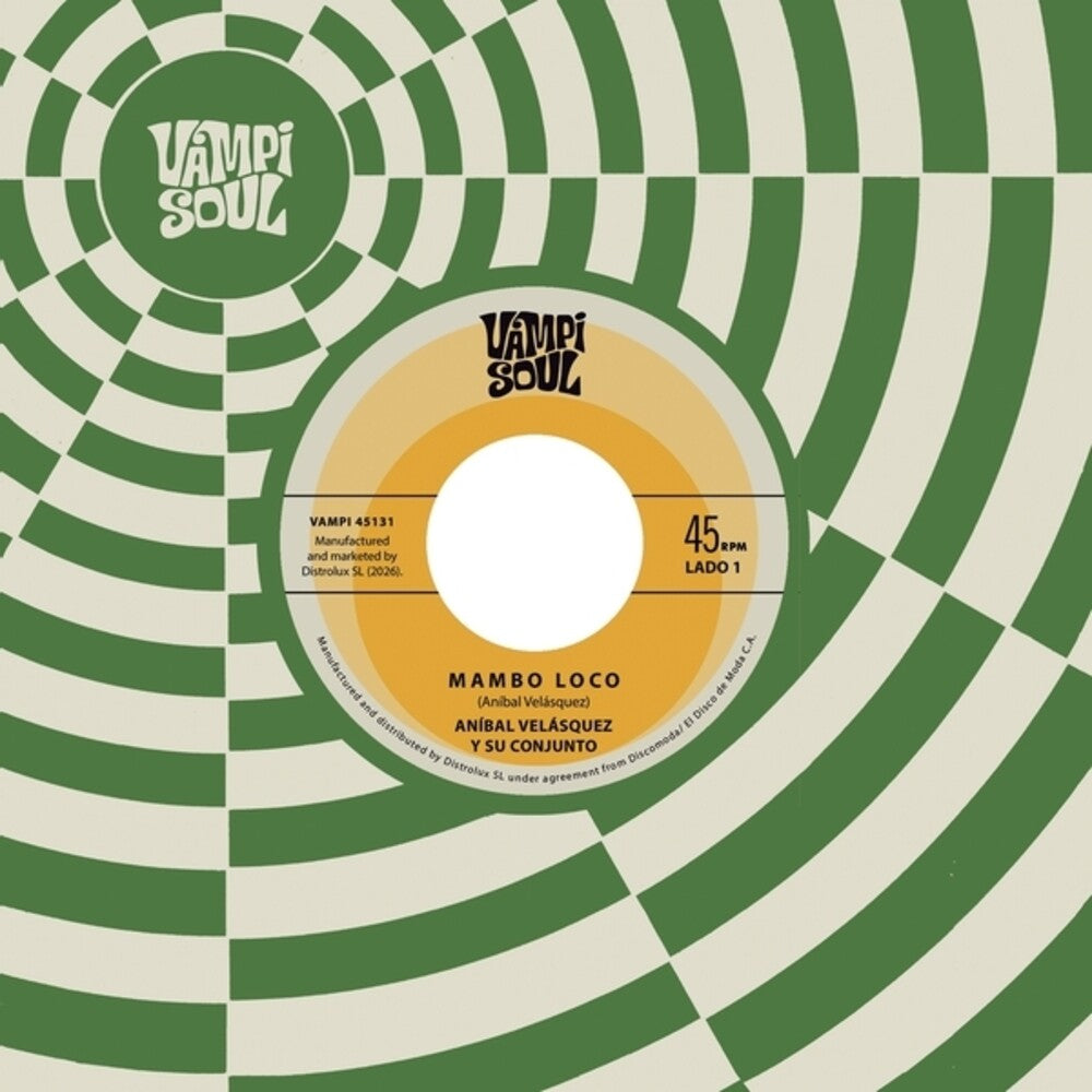 the album cover for Anibal Velasquez/ Su Conjunto - Mambo Loco (Ep)