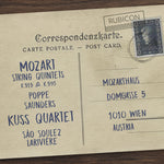 the album cover for Kuss Quartet - Mozart: String Quintets K.515 & K.593