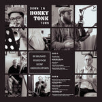 the album cover for Burgamy-Hancock New Originators - Down In Honky Tonk Town