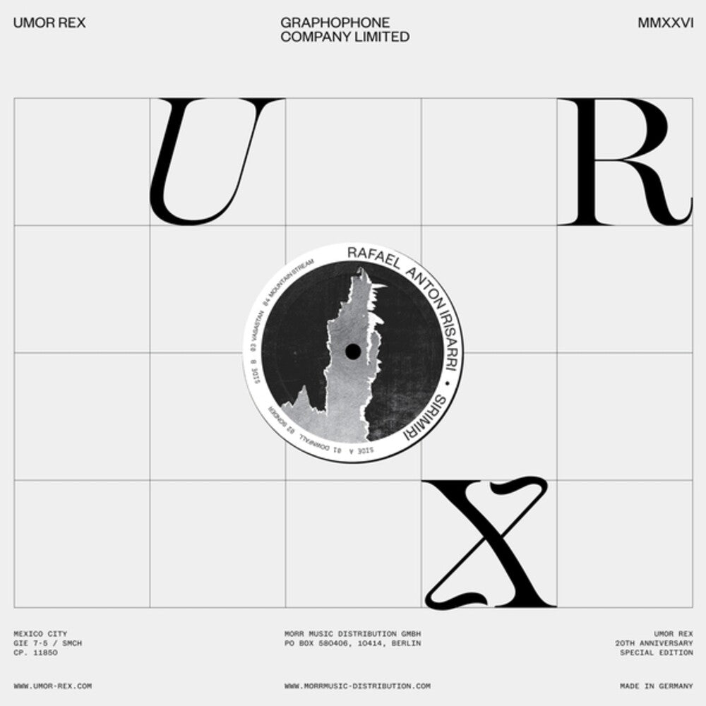 the album cover for Rafael IrisarriAnton - Sirimiri