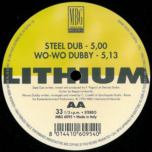 Alkemy : Lithium (12")